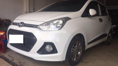 Bán xe Hyundai Grand i10, màu trắng, nhập khẩu