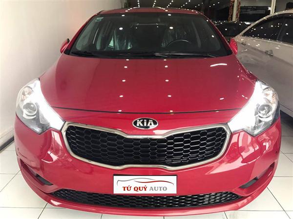 Bán gấp Kia Cerato 1.6AT 2014, màu đỏ, nhập khẩu nguyên chiếc