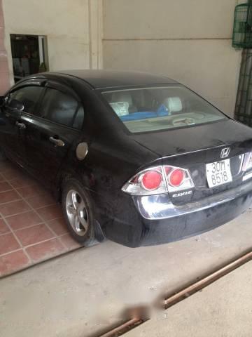 Cần bán Honda Civic đời 2008, màu đen xe gia đình