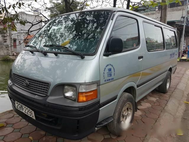 Bán Toyota Hiace đời 2002, màu xanh