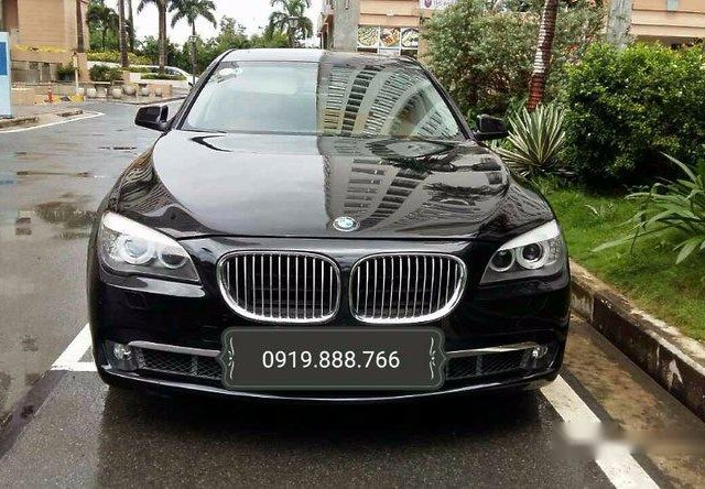 Bán BMW 7 Series 740Li đời 2009, màu đen