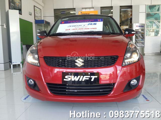 Bán xe Suzuki Swift RS 2017, giảm giá lớn 110tr, luôn có sẵn xe giao ngay