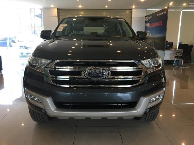 Ford Long Biên cần bán xe Ford Everest 2.2L 4x2 Titanium AT năm 2017, đủ màu giao ngay 0944.844.800