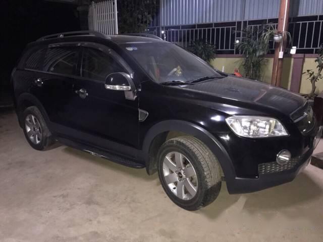 Cần bán gấp Chevrolet Captiva đời 2008, màu đen