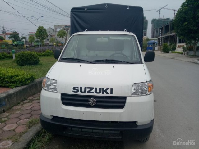 Cần bán Suzuki Super Carry Pro 2017 thùng mui bạt màu trắng, nhập khẩu nguyên chiếc, xe giao ngay, LH: 0985.547.829