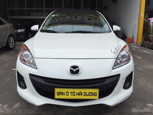 Bán xe Mazda 3 S 2014, màu trắng