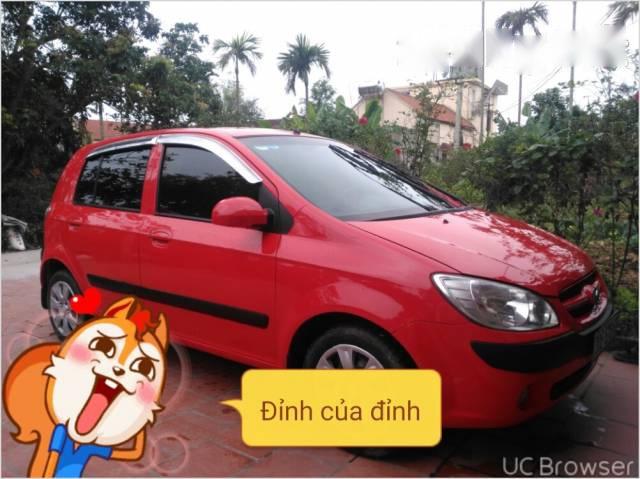 Cần bán Hyundai Getz đời 2015, màu đỏ, giá 235tr