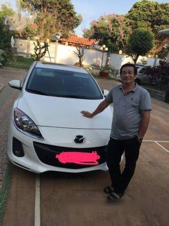 Cần bán gấp Mazda 3 đời 2012, màu trắng đã đi 85000 km giá cạnh tranh