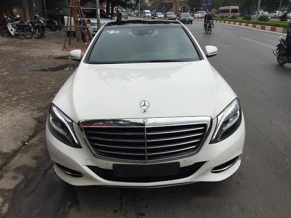 Bán xe Mercedes S400L đời 2015, màu trắng, nhập khẩu nguyên chiếc số tự động