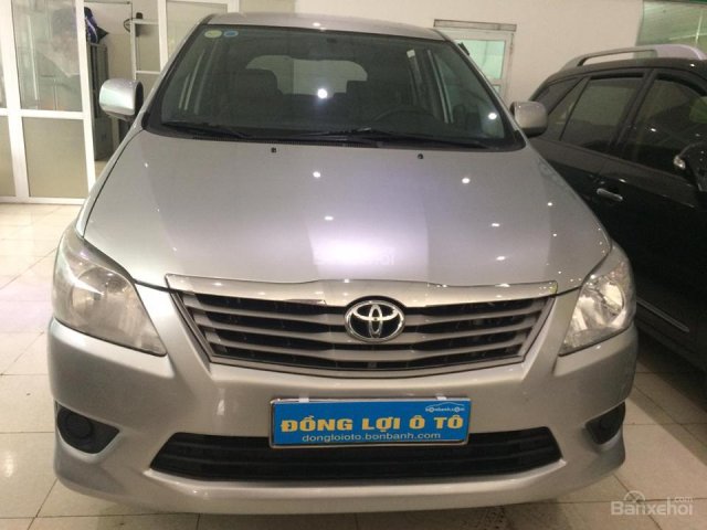 Bán xe Toyota Innova G đời 2013, màu bạc, 665tr