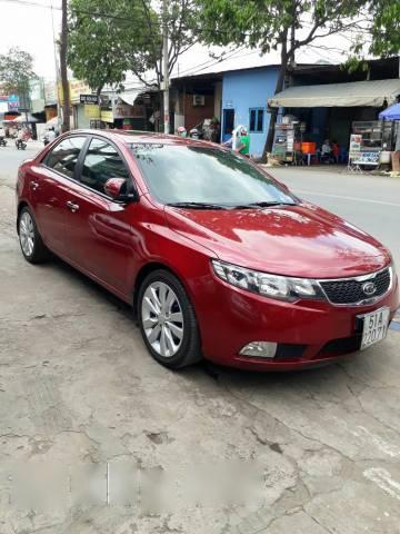 Bán xe cũ Kia Forte đời 2012, màu đỏ, 450tr