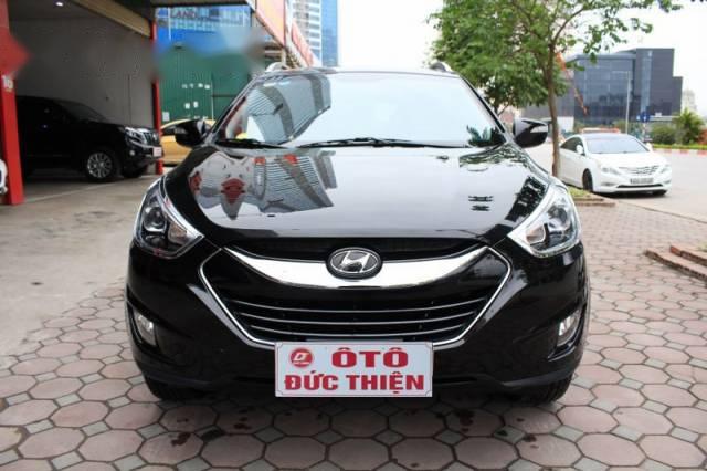 Bán xe cũ Hyundai Tucson 2WD năm 2014, màu đen, nhập khẩu