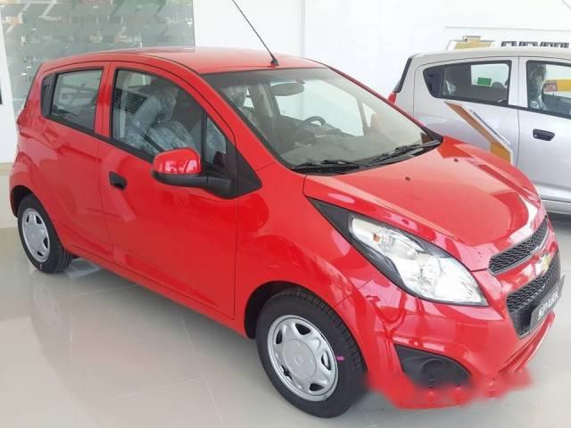 Bán xe Chevrolet Spark Dou sản xuất 2017, màu đỏ