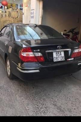 Bán Toyota Camry 2.4G đời 2002, màu đen