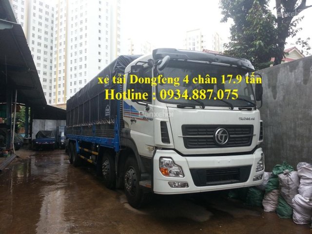 Bán xe tải Dongfeng 4 chân 17.9 tấn – xe tải Dongfeng Trường Giang 4 chân 17.9 tấn