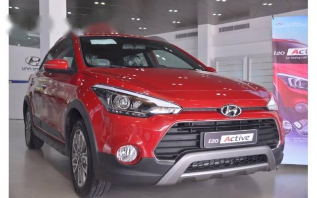 Bán Hyundai i20 Active sản xuất 2017, màu đỏ