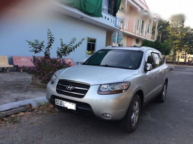 Bán ô tô Hyundai Santa Fe đời 2008, màu bạc, xe nhập số tự động 