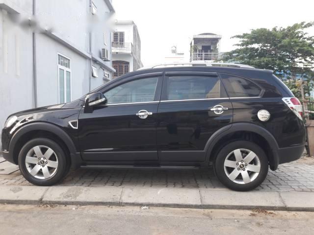 Bán xe cũ Chevrolet Captiva LTZ đời 2009, màu đen số tự động, giá 399tr