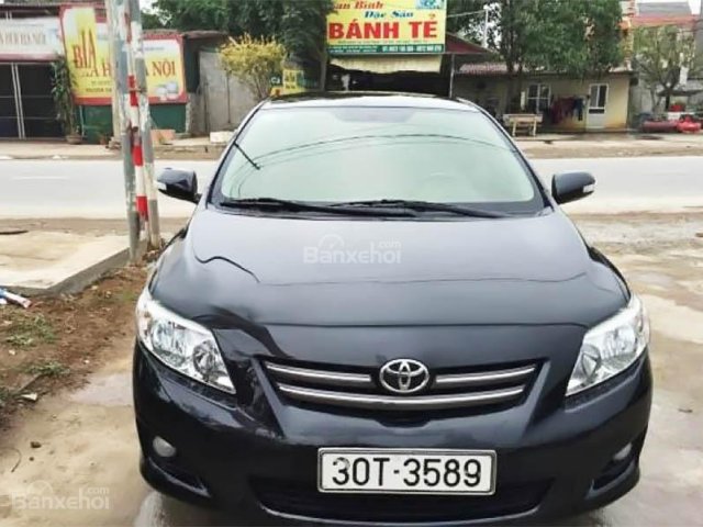 Bán Toyota Corolla Altis 1.8G đời 2009, màu đen