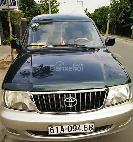 Xe Toyota Zace GL 2003, màu xanh lam chính chủ