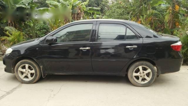 Bán xe cũ Toyota Vios đời 2005, màu đen chính chủ, 285tr