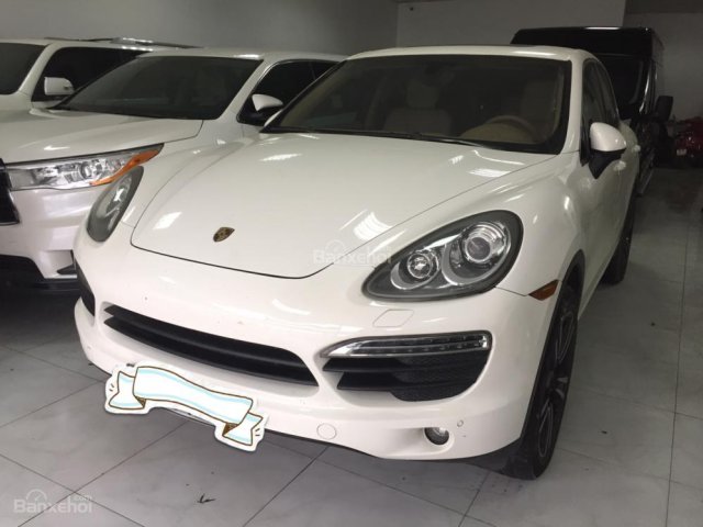 Bán Porsche Cayenne S năm 2010 màu trắng, giá chỉ 2 tỷ 400 triệu, nhập khẩu nguyên chiếc