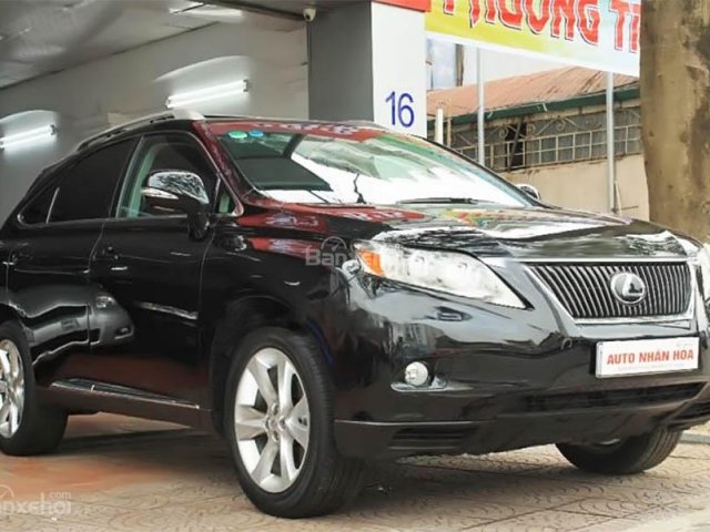 Bán ô tô Lexus RX350 đời 2010, màu đen, xe nhập số tự động