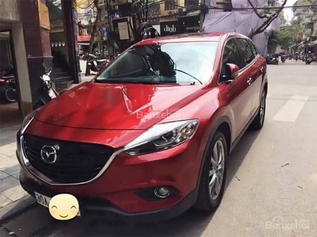 Bán Mazda CX 9 AWD đời 2015, màu đỏ, xe nhập