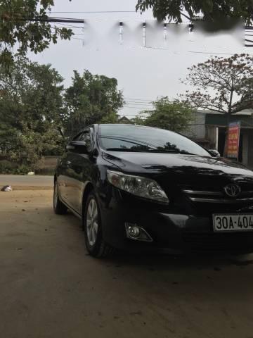 Cần bán gấp Toyota Corolla altis đời 2009, màu đen số tự động giá cạnh tranh