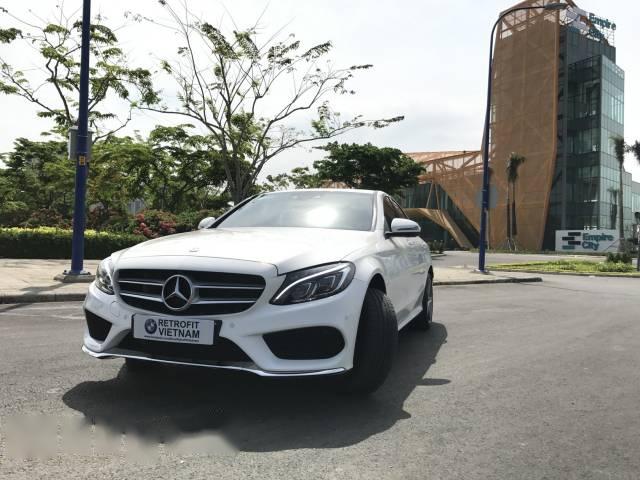 Bán xe Mercedes C300 AMG đời 2015, màu trắng