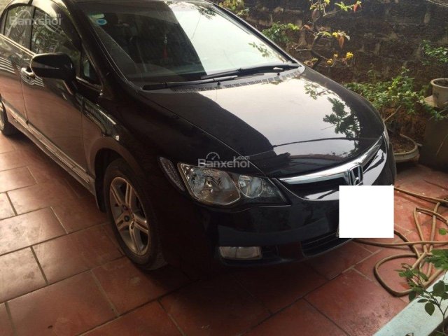 Bán Honda Civic đời 2008, màu đen, xe nhập chính chủ