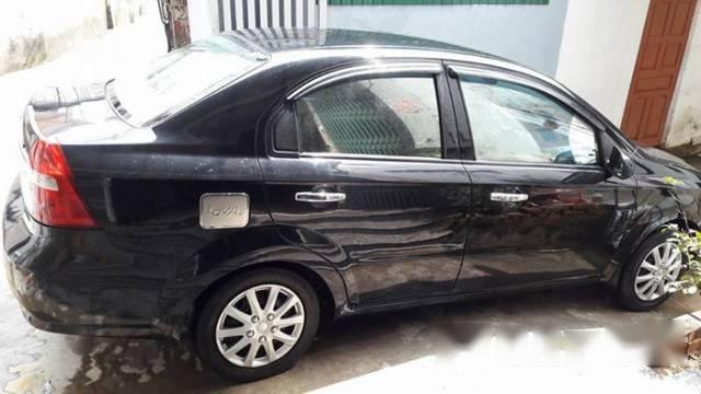 Bán xe cũ Daewoo Gentra đời 2008, màu đen giá cạnh tranh