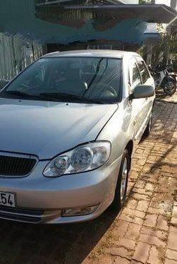 Bán Toyota Corolla Altis đời 2001, màu bạc số sàn