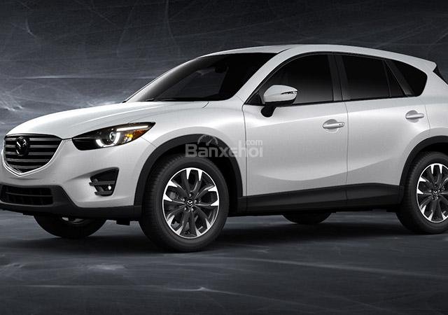 Bán xe Mazda CX 5 2017, màu trắng, 870tr