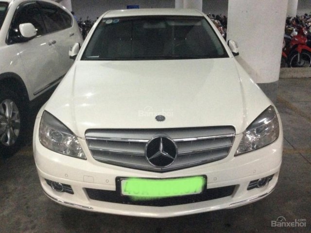 Bán Mercedes C200 đời 2008 màu trắng ở Đà Nẵng