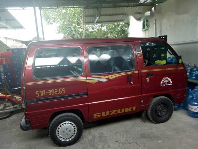 Bán Suzuki Super Carry Van đời 2004, màu đỏ 