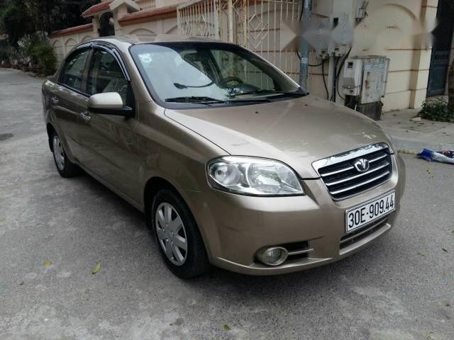 Bán xe Daewoo Gentra SX 1.5MT màu vàng, 2011, giá tốt