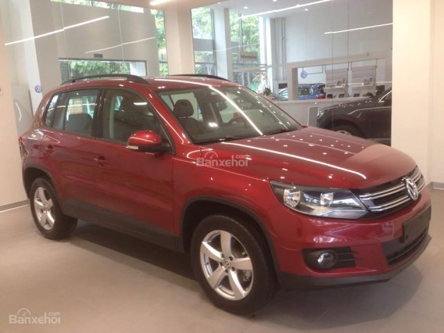 Cần bán Volkswagen Tiguan năm 2016, màu đỏ, nhập khẩu chính hãng