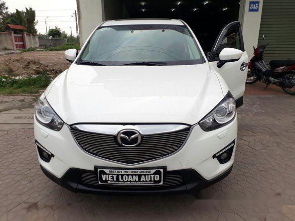 Bán xe cũ Mazda CX 5 đời 2013, màu trắng số tự động, 800 triệu