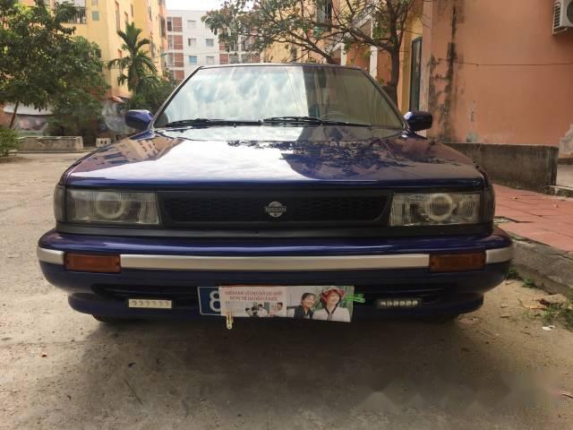 Bán ô tô Nissan Bluebird 1992, màu xanh lam, giá chỉ 88 triệu