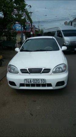 Bán Daewoo Lanos MT đời 2003, màu trắng số sàn