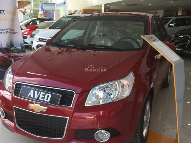 Bán Chevrolet Aveo LT 1.4, hỗ trợ vay 100% lãi suất 0.6% trả trước 80 triệu