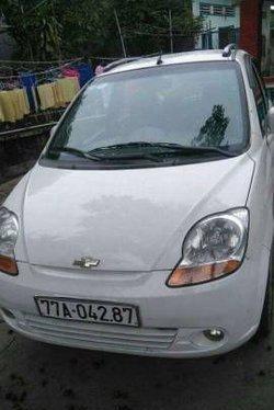 Bán xe cũ Chevrolet Spark MT đời 2009, màu trắng