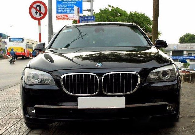 Bán BMW 7 Series 750Li đời 2009, màu đen, nhập khẩu