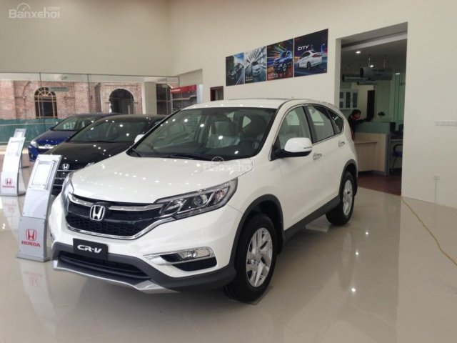 Bán ô to Honda CR V 2.0L đời 2017, màu trắng, giá chỉ 955 triệu