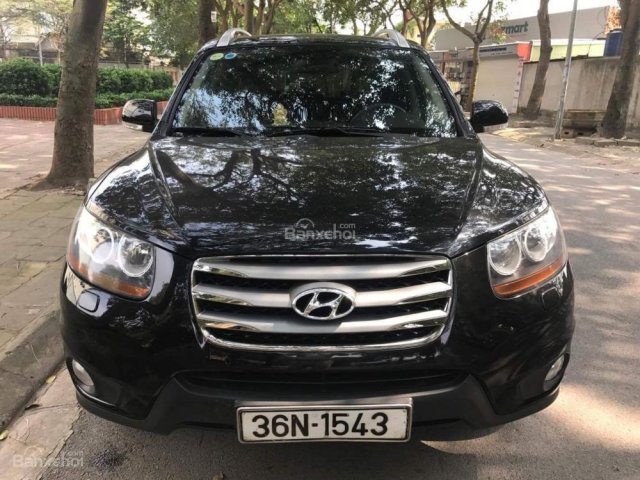 Bán Hyundai Santa Fe SLX, màu đen, nhập khẩu chính hãng