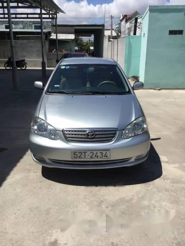 Cần bán lại xe Toyota Corolla Altis 1.8G MT đời 2003, màu bạc, nhập khẩu nguyên chiếc 