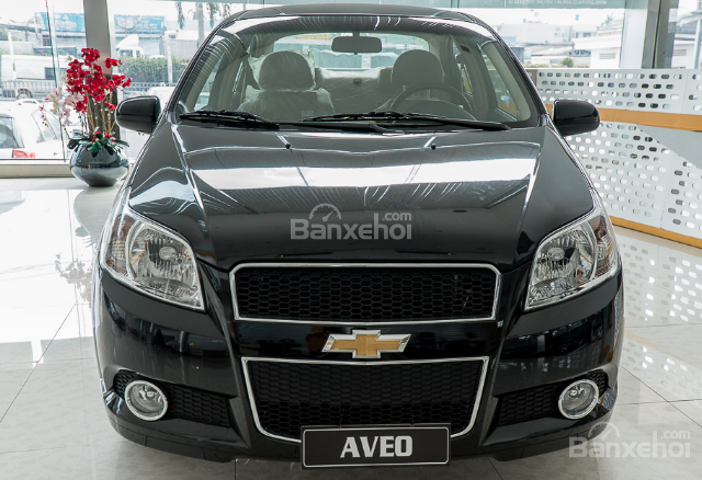 Bán Chevrolet Aveo LTZ 1.4L màu đen 5 chỗ, hỗ trợ vay ngân hàng đến 90%, LH: 0945.307.489