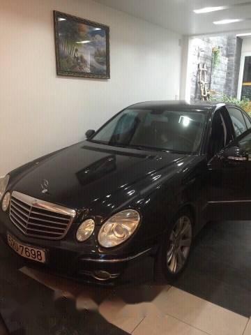 Bán xe cũ Mercedes E200K đời 2009, màu đen, nhập khẩu