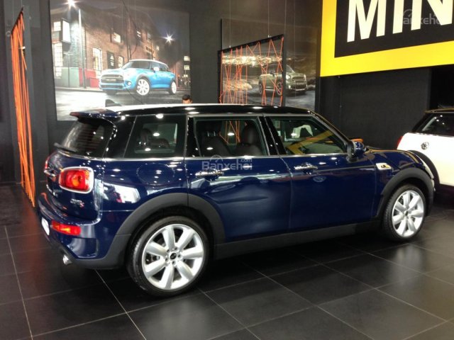 Bán xe Mini Cooper Clubman mới màu xanh dương, giao xe ngay, bảo hành toàn quốc